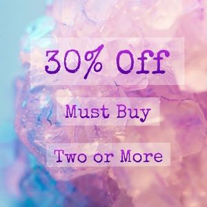 30% off on 2 or more items